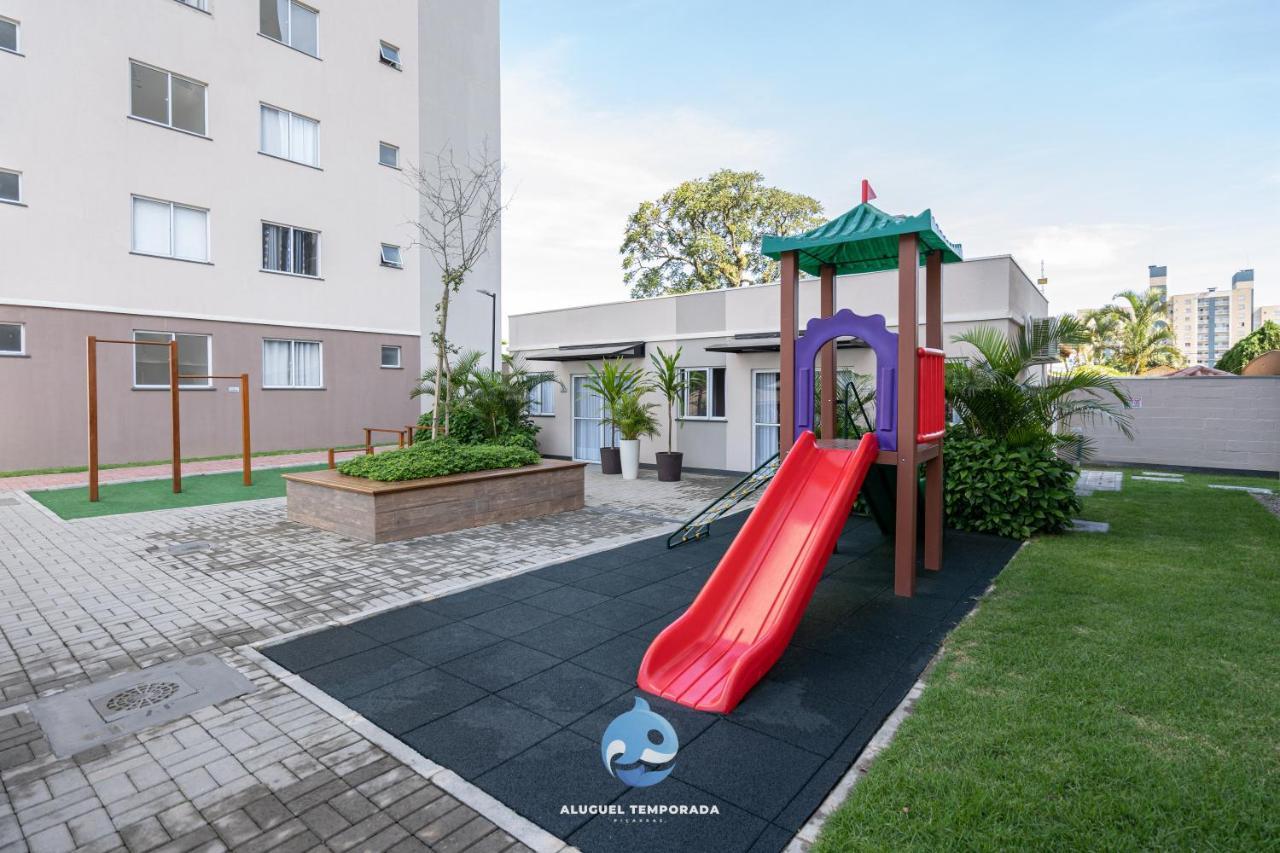 Apartamentos Em Bal Picarras 150 M Da Praia Com Sacada, Wi-Fi, Piscina, Portaria 24H, Playground E Vaga De Garagem Zewnętrze zdjęcie